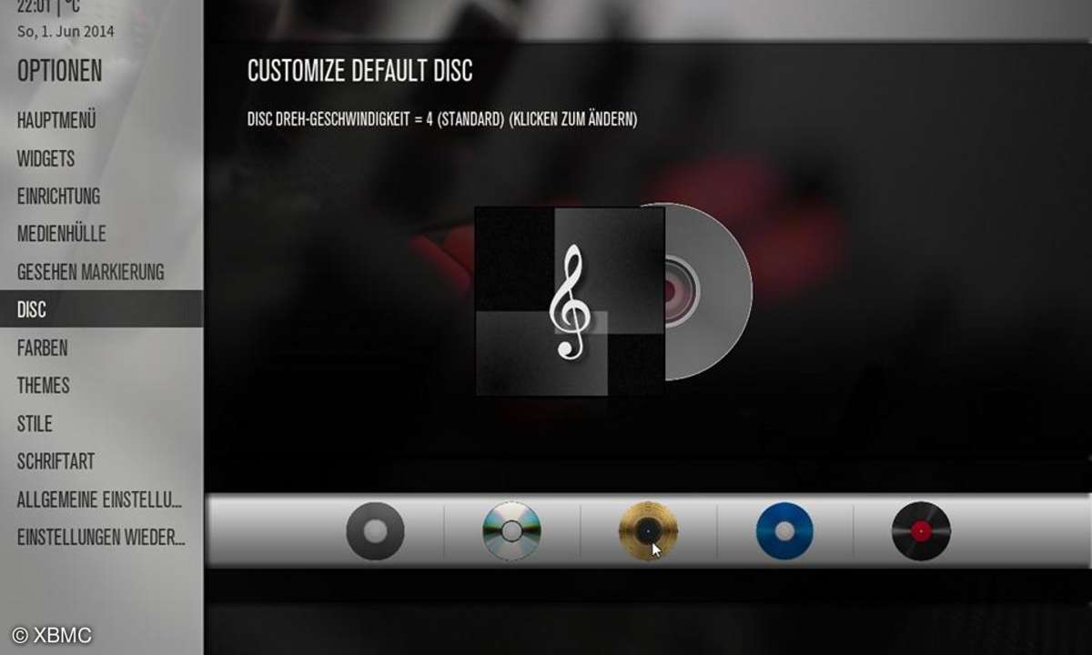 XBMC, Skins, Look, Oberfläche, Software, Mediacenter, Film, Musik