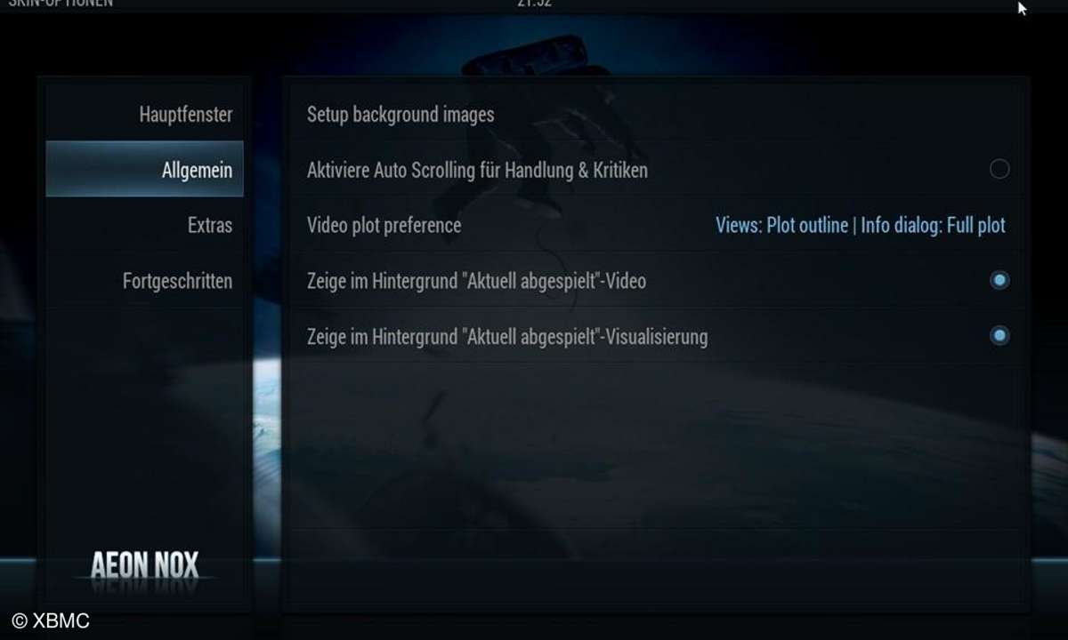 XBMC, Skins, Look, Oberfläche, Software, Mediacenter, Film, Musik