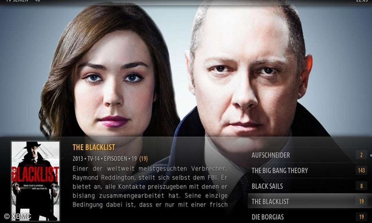 XBMC, Skins, Look, Oberfläche, Software, Mediacenter, Film, Musik