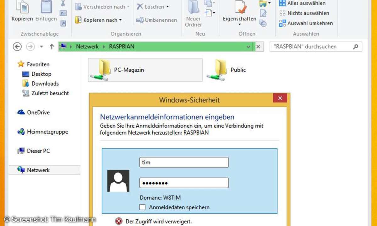 zweiten Ordner hinzufügen