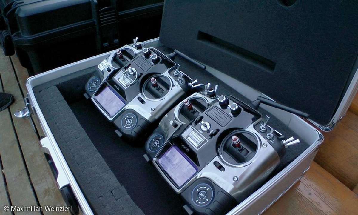 4k-Filmen mit Gyrokopter