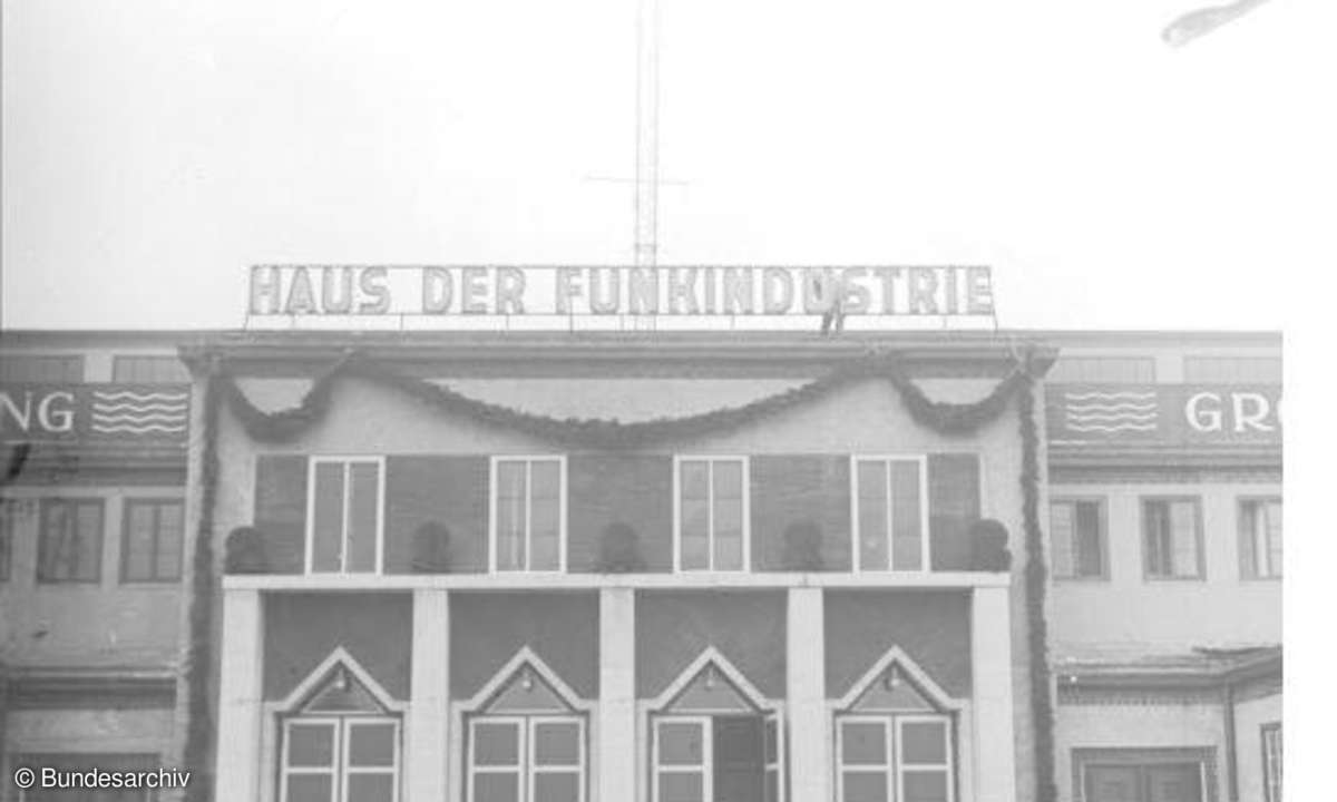 Eröffnung der Funkaustellung