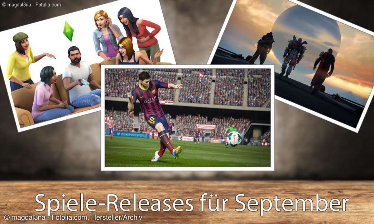 Spiele-Releases: Wir zeigen Ihnen alle wichtigen Neuerscheinungen im September.