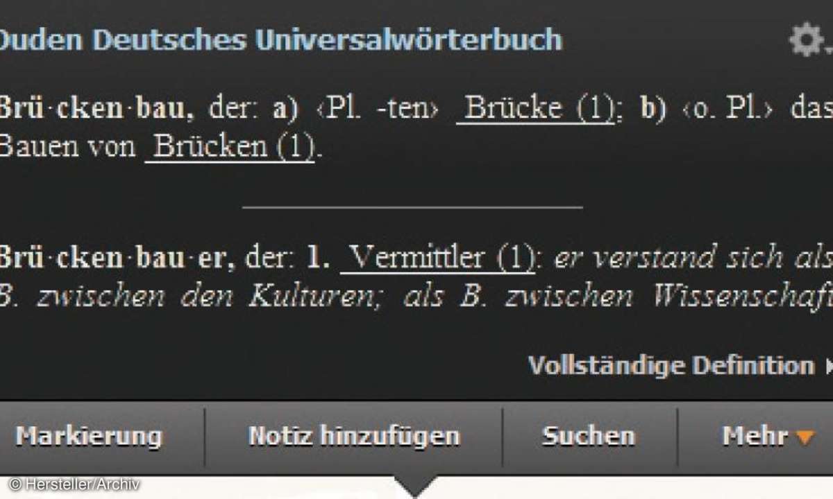 Kindle-Reader, software, ebooks