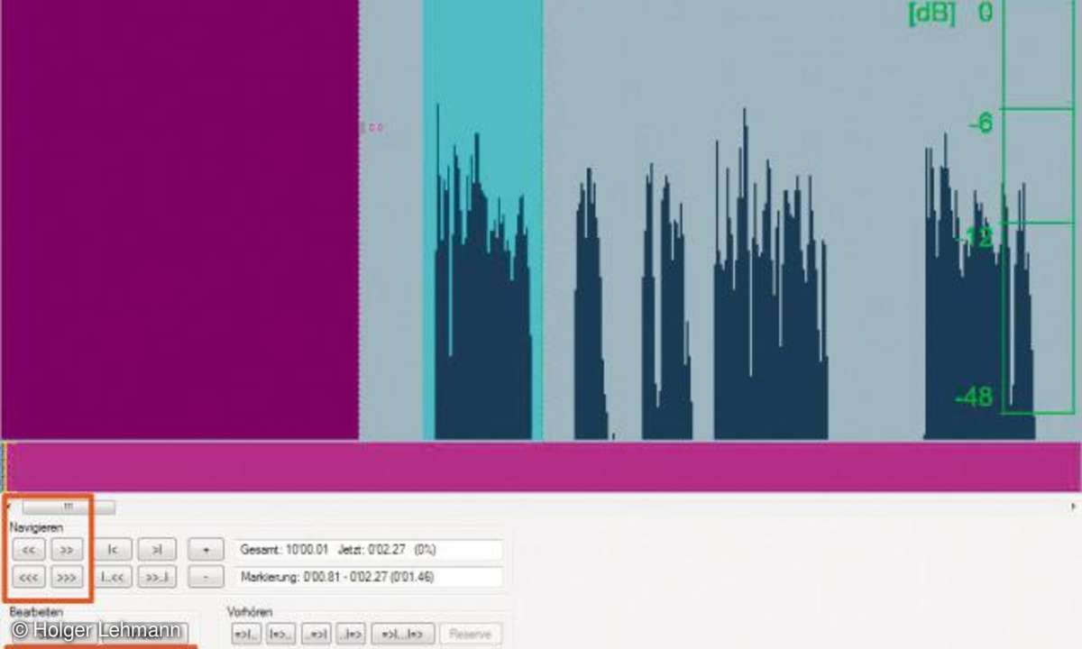 LPs digitalisieren: mp3DirectCut