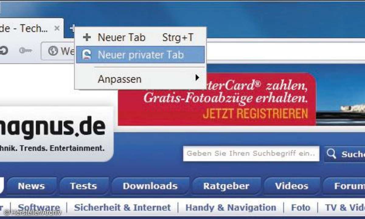 Opera 12 beherrscht das