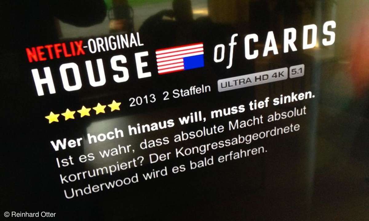 Netflix mit House of Cards