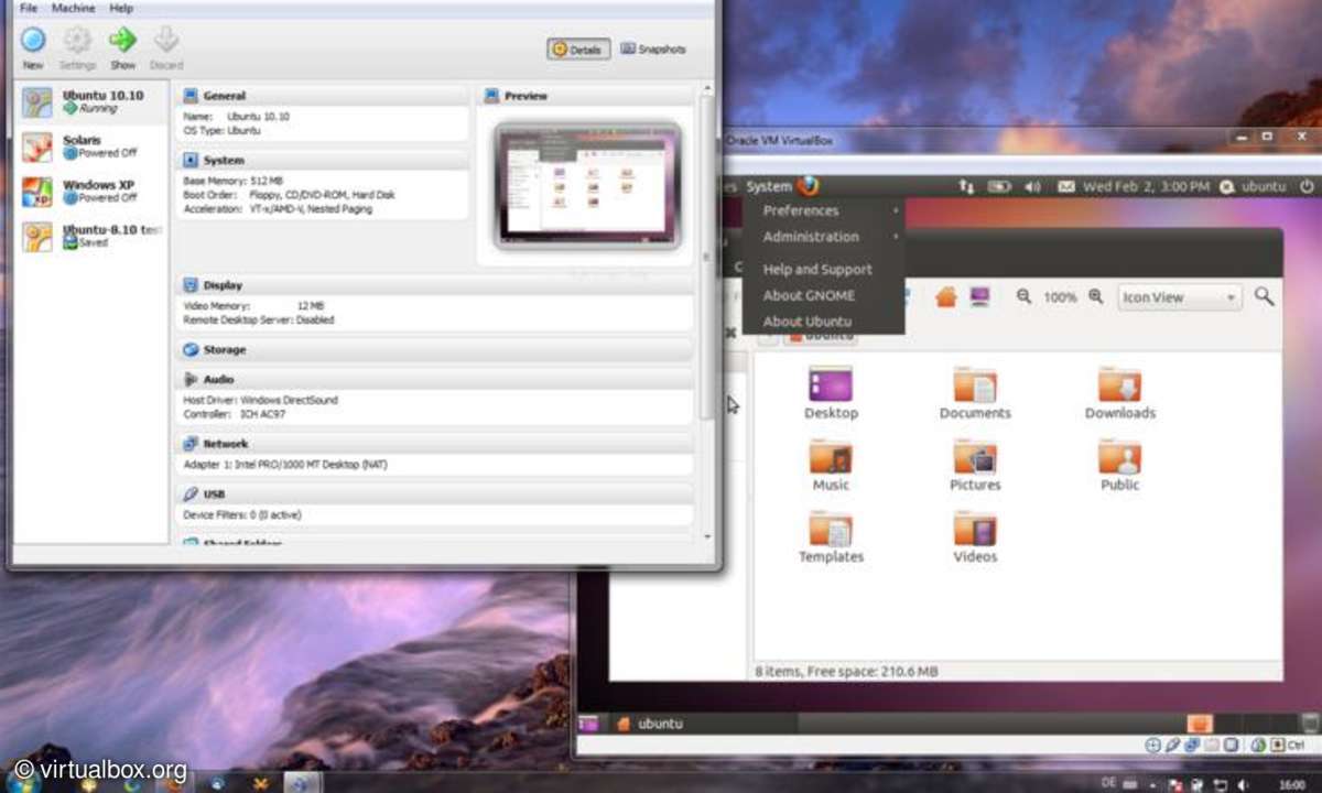 virtualbox