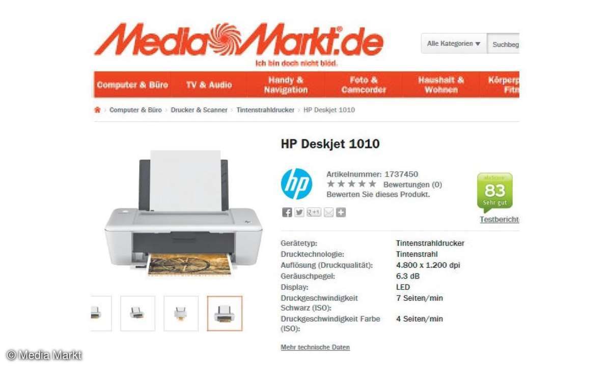 Angebot, Laserdrucker