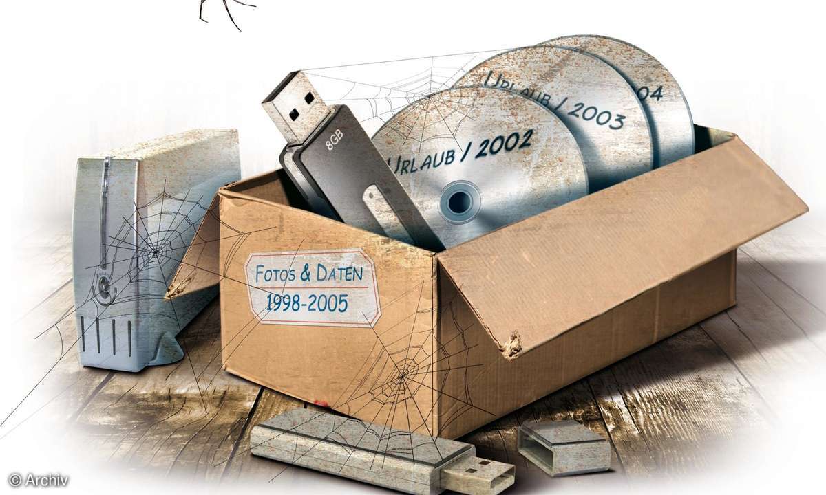 Daten Speicher Backup