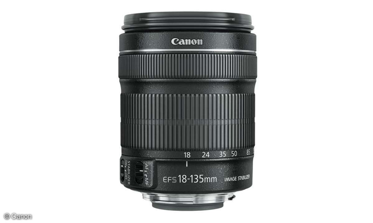 Canon EOS 7D, Objektiv