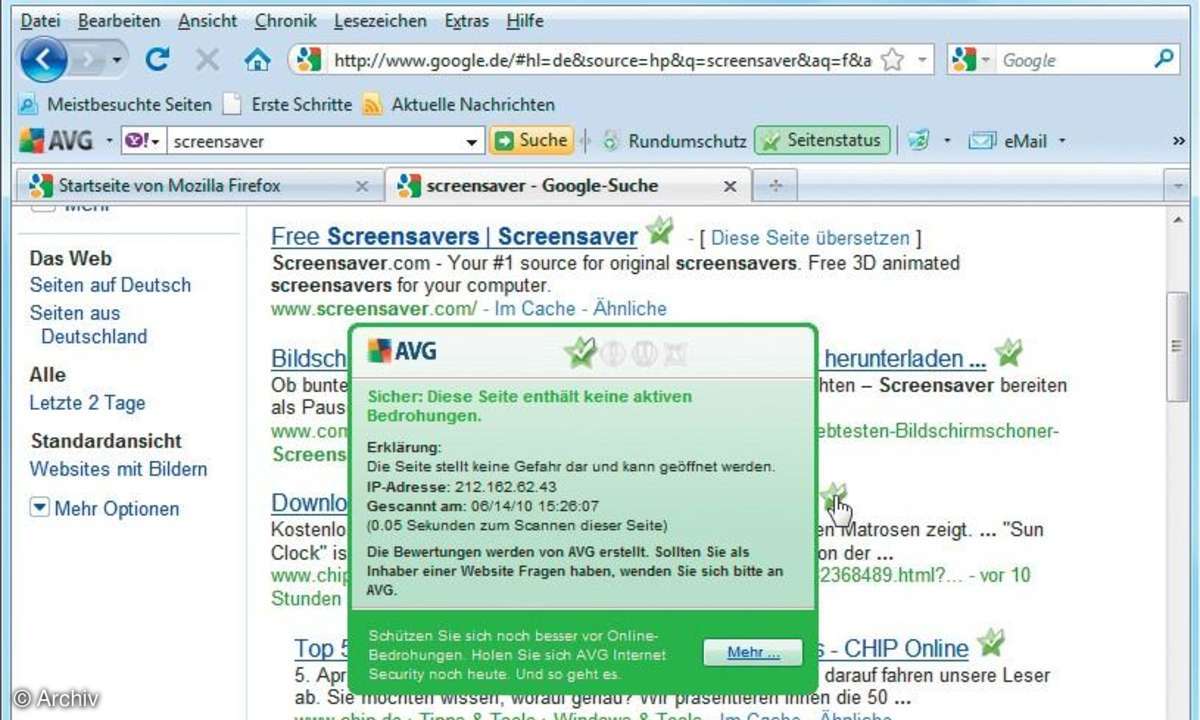 AVG Secure Search