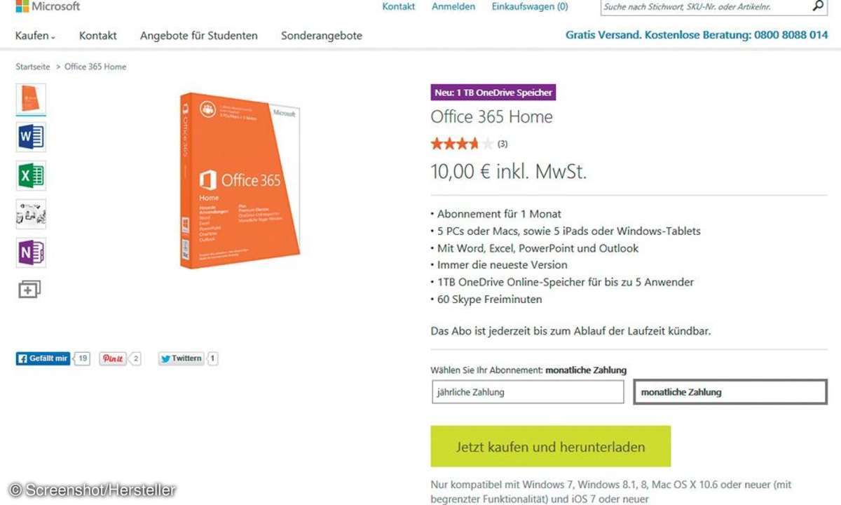 Software,mieten