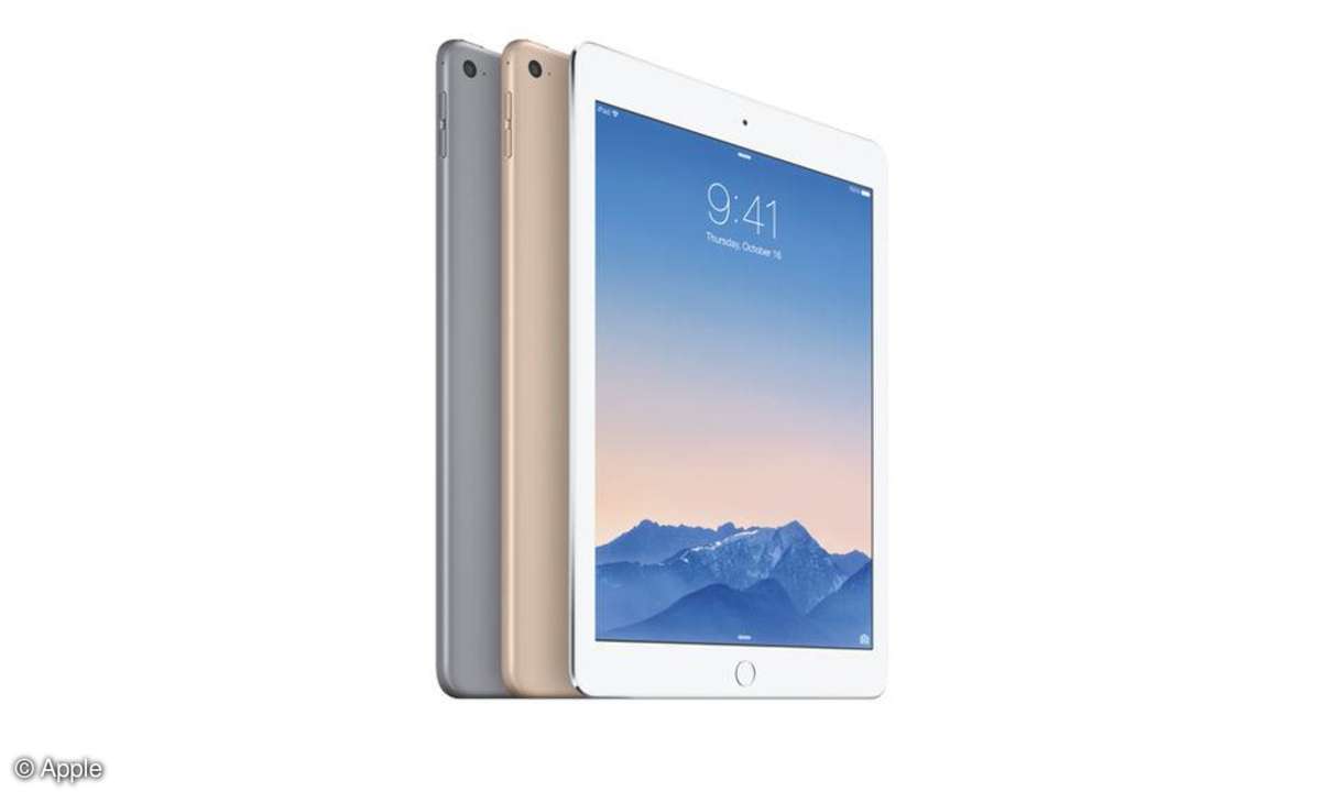 Apple iPad Air 2: 1,4 Millimeter dünner und rund 30 Gramm leichter als sein Vorgänger