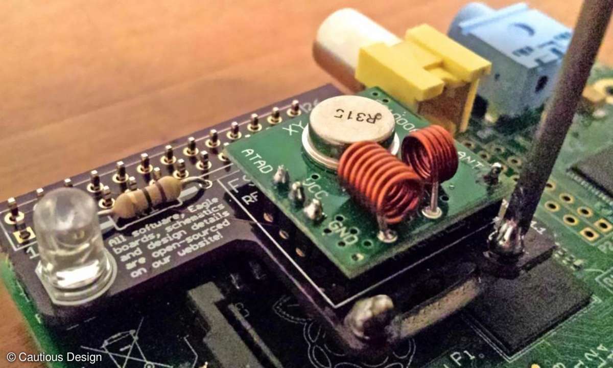 Funkgesteuerte Steckdosen, Raspbery Pi