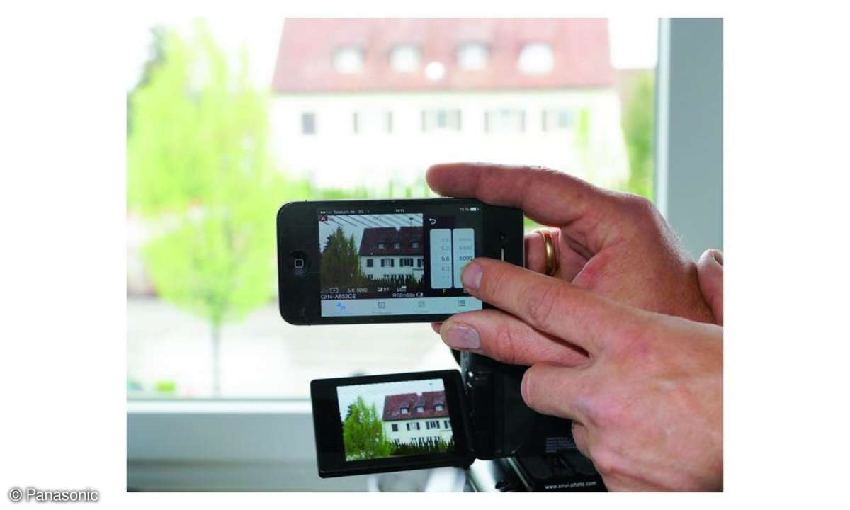 Panasonic GH4, Steuerung per Smartphone