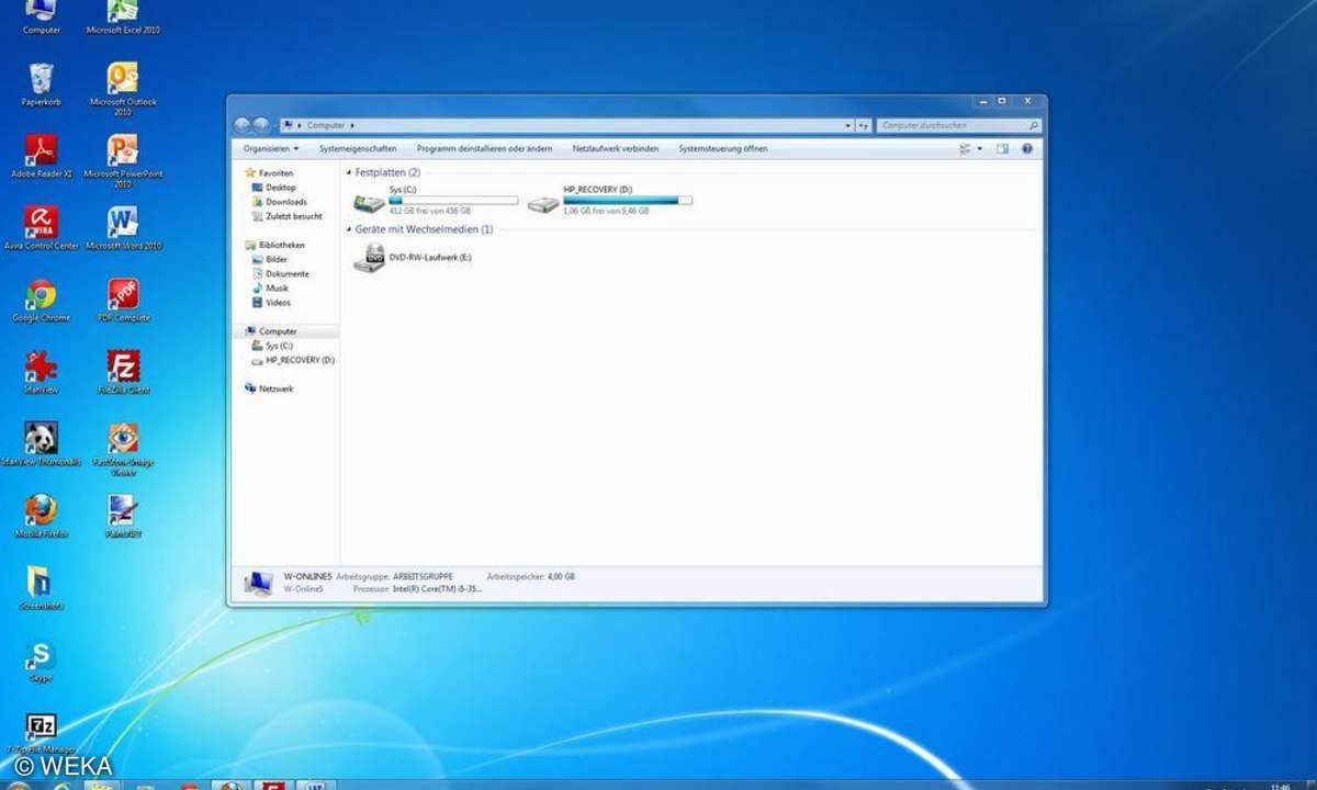 Screenshot Windows 7