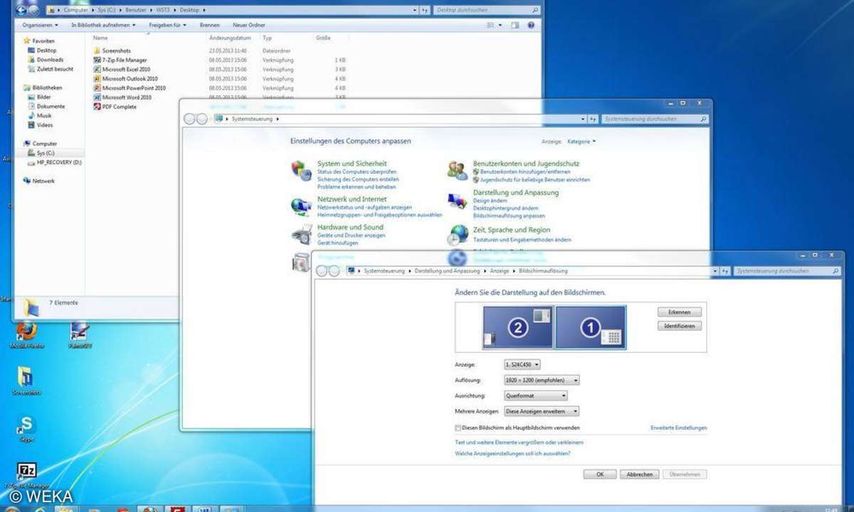 Screenshot Windows 7