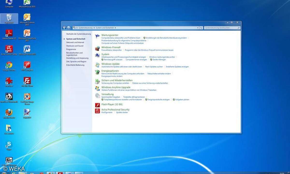 Screenshot Windows 7