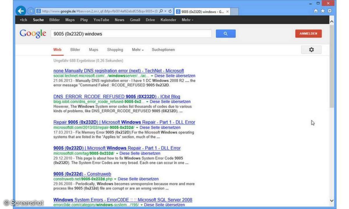 Bedienen Sie Google richtig
