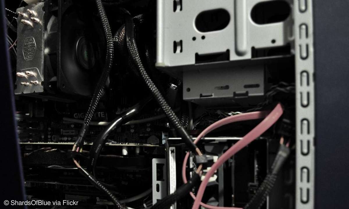 Öffnen Sie den PC