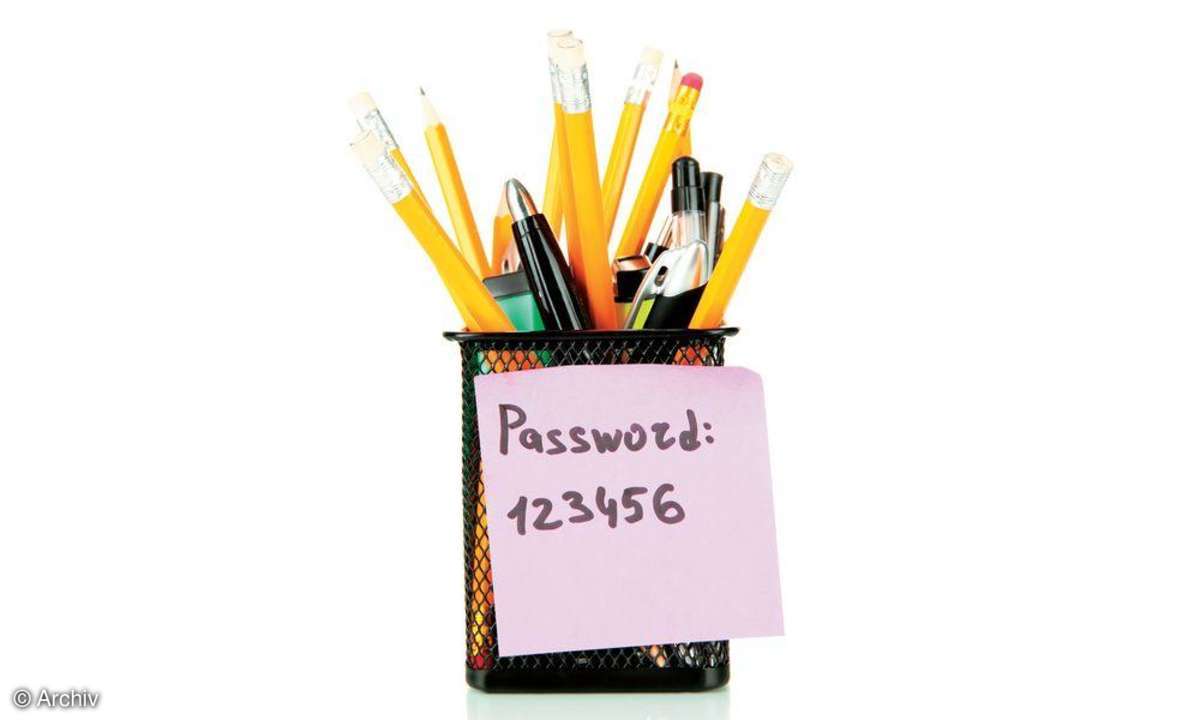 Passwort, Sicherheit, Datenschutz