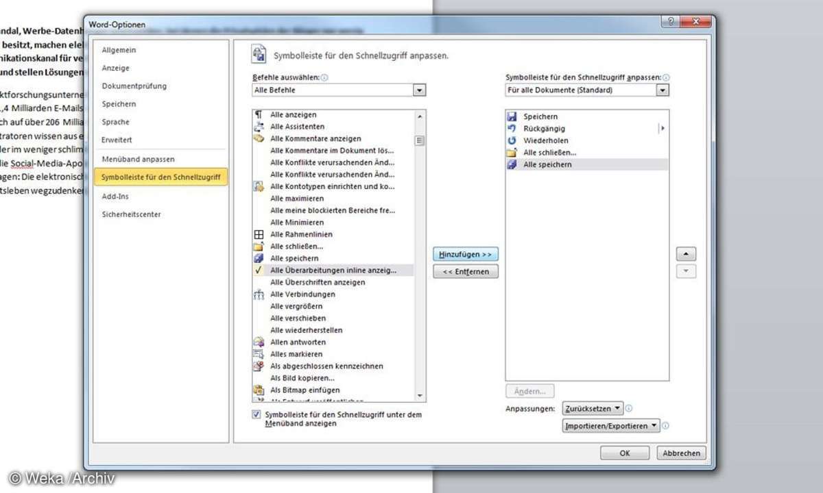 Word 2010 Tipps