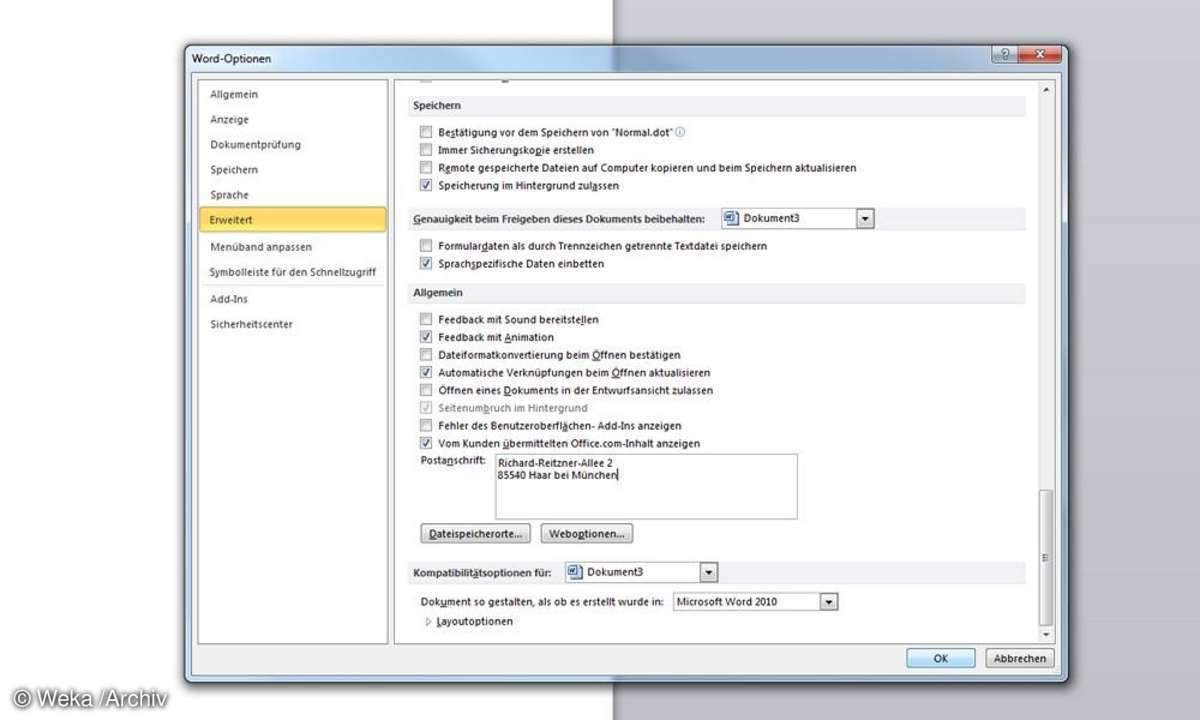 Word 2010 Tipps
