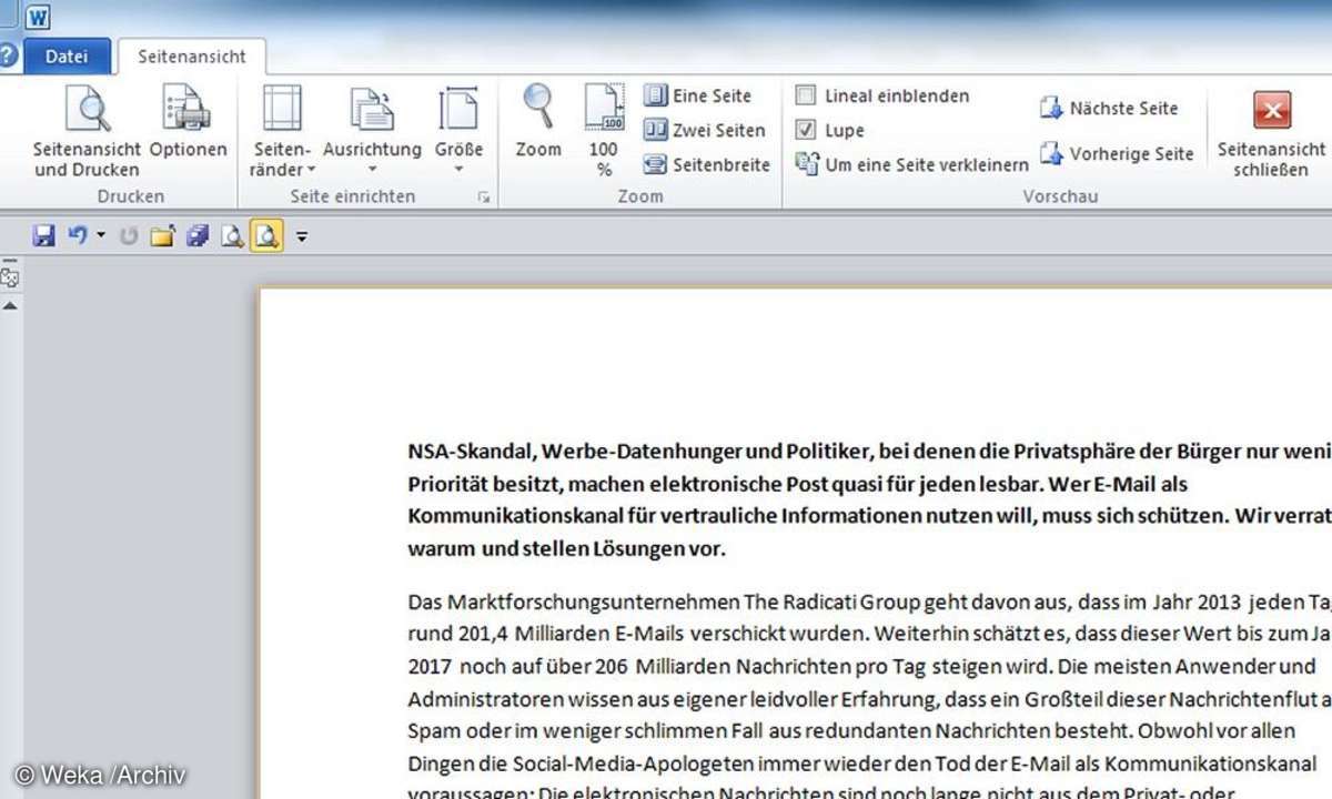 Word 2010 Tipps