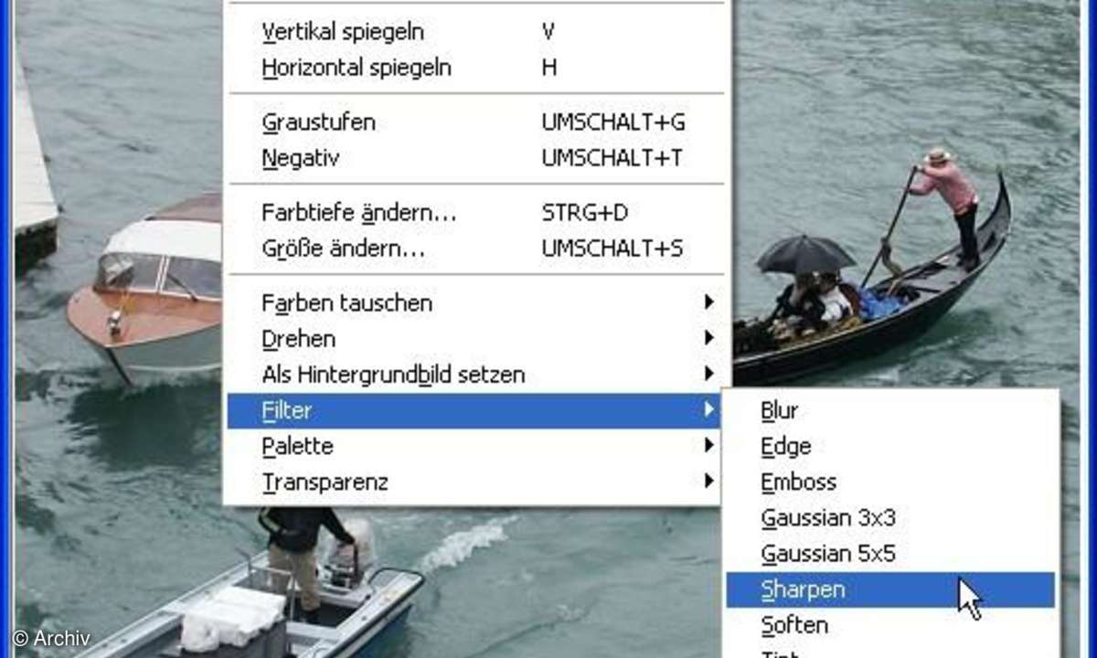Imagine - Bildbetrachter mit Filtern