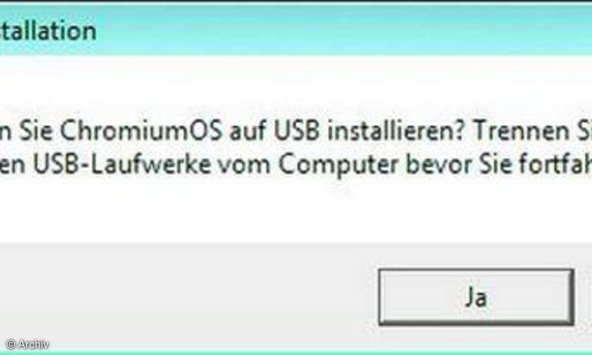 Installer ChromiumOS