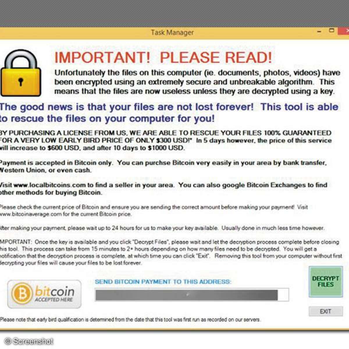 Ransomware Zerolocker