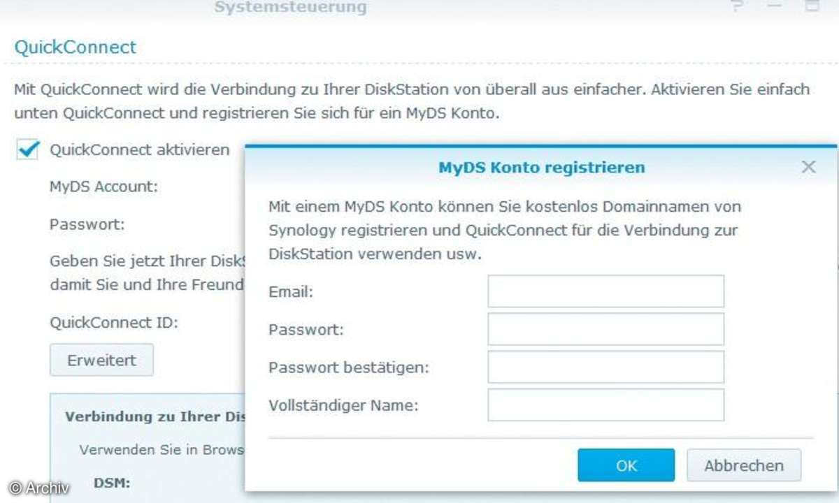 Quickconnect