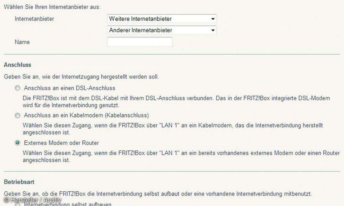 IP-Client-Modus