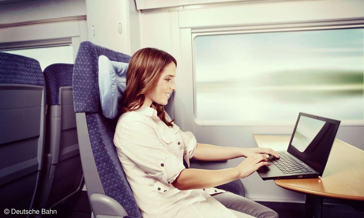 WLAN Bahn Laptop
