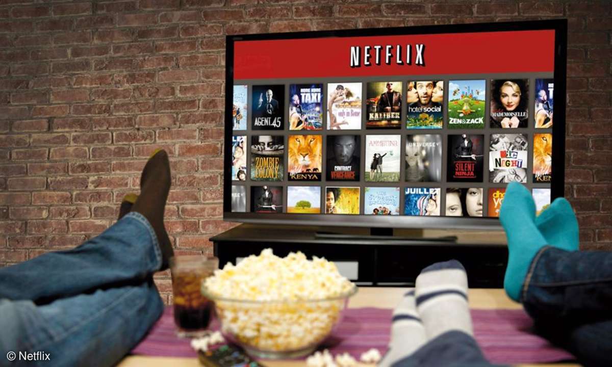 US-Videothek Netflix nutzen