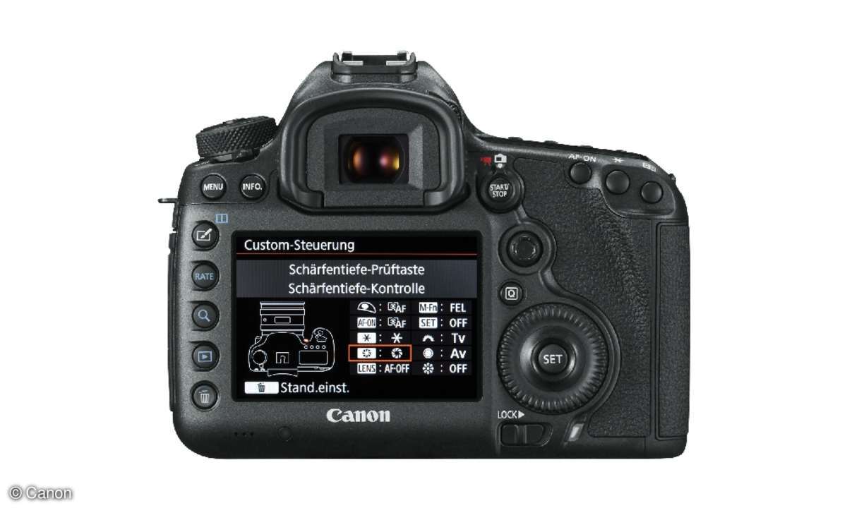 Canon EOS 5DS von hinten