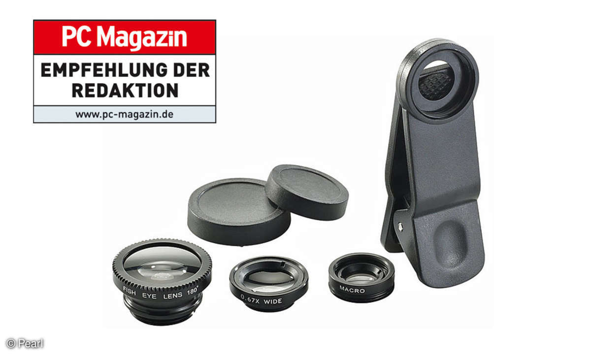 Somikon Smartphone-Echtglaslinsen-Set NX4151