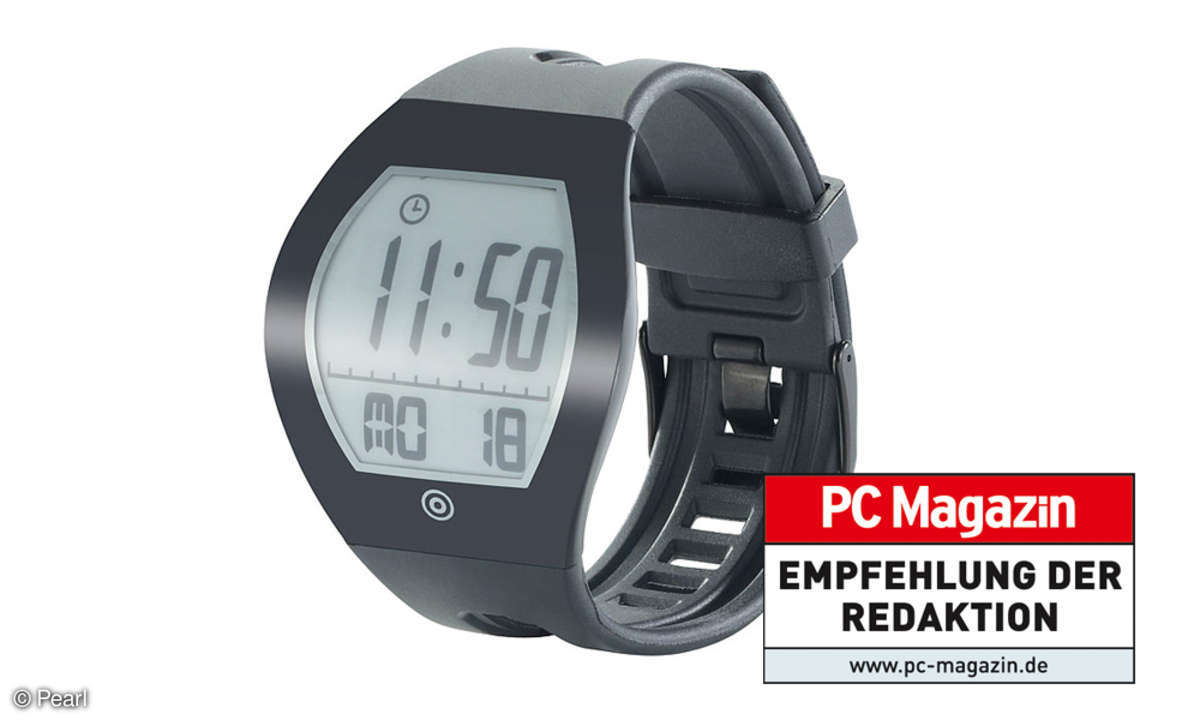 newgen medicals E-Ink-Fitness-Tracker FBT-100 3D.u mit BT 4.0