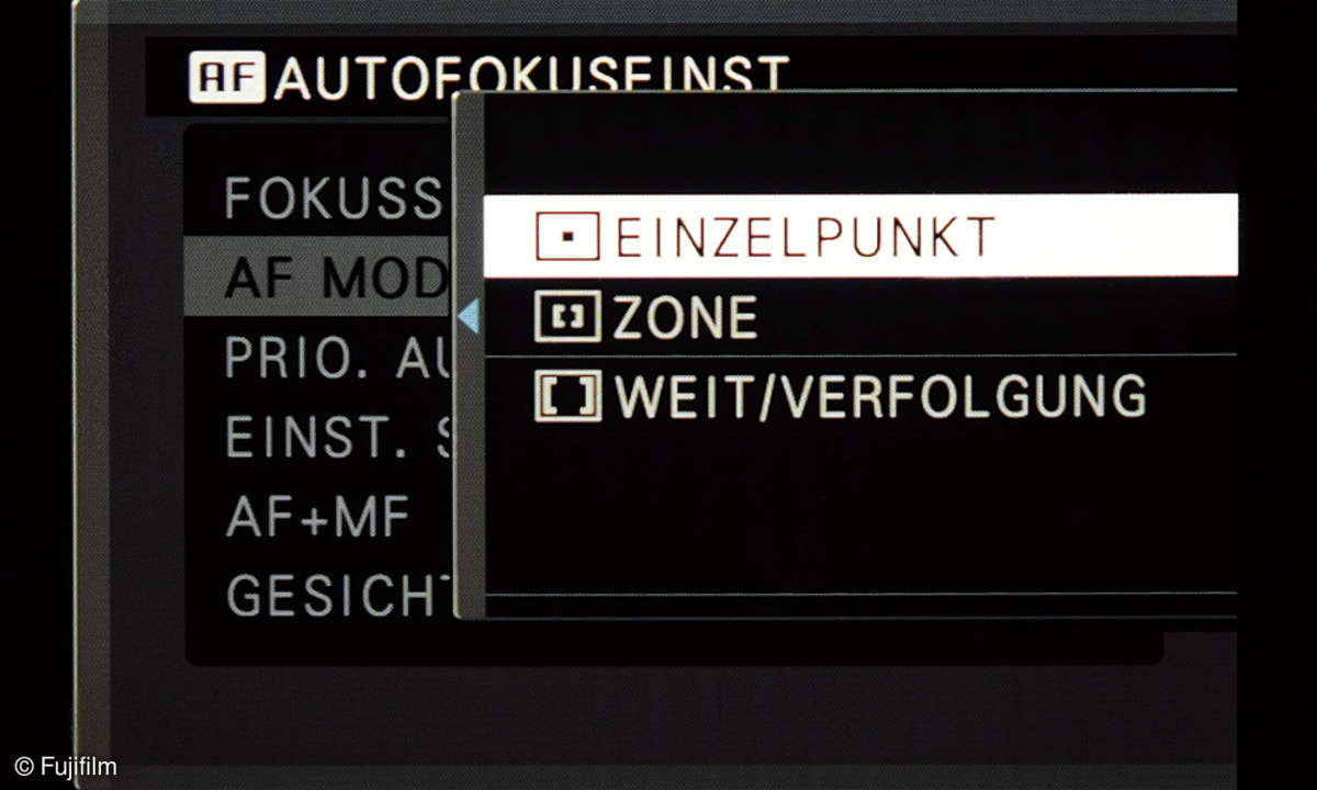 Autofokuseinstellungen