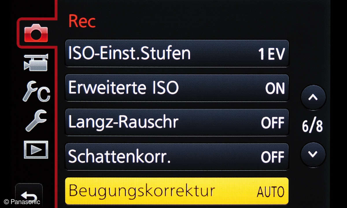 Panasonic G70 Monitor