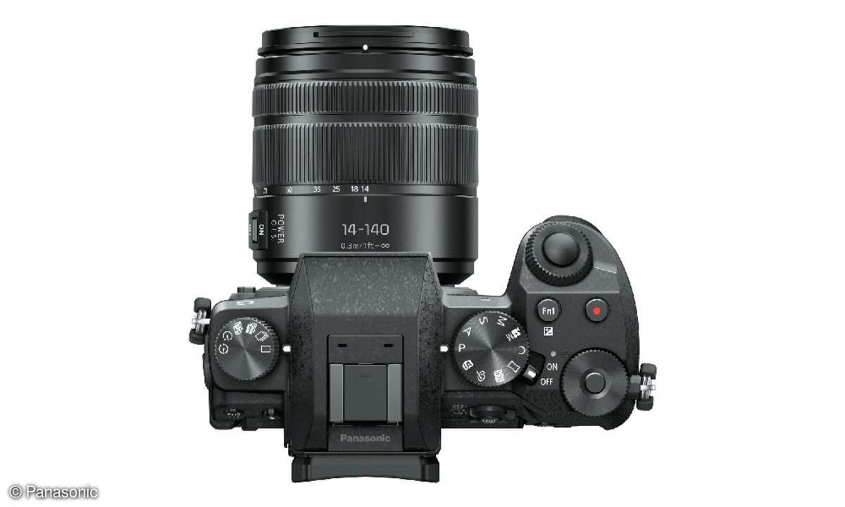 Panasonic G70 von oben