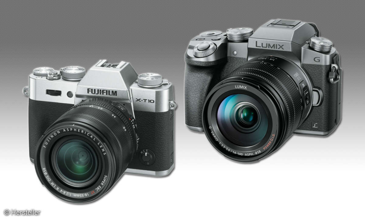 Fujifilm X-T10 vs. Panasonic Lumix DMC-G70