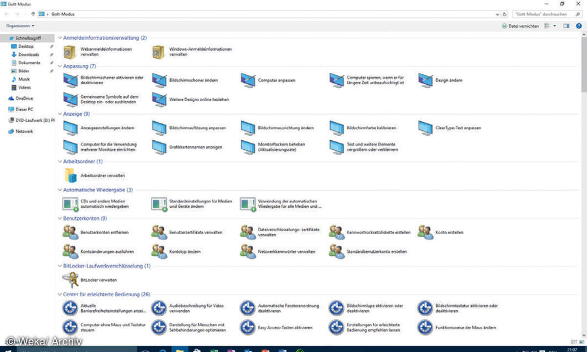 Systemeinstellungen