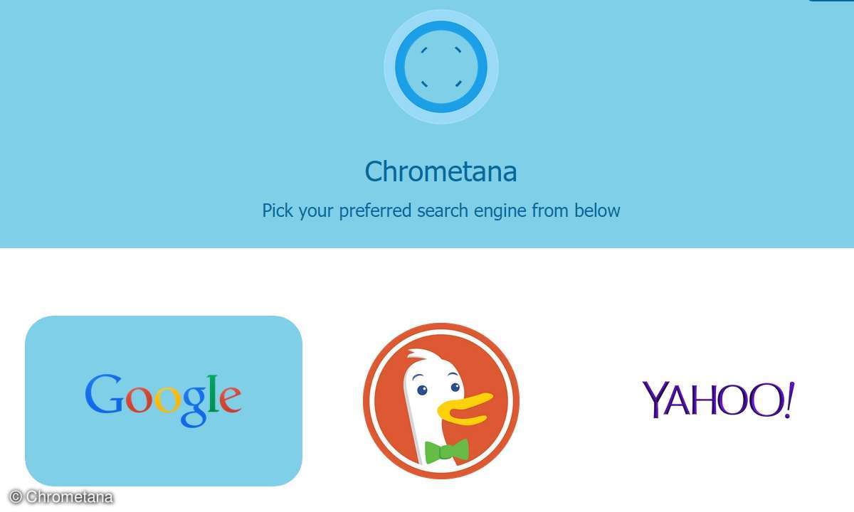 Chrometana für Chrome leitet Bing-Anfragen in Cortana um.