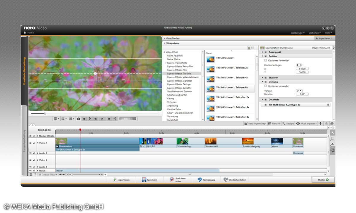 Nero 2016 Test: NeroVideo
