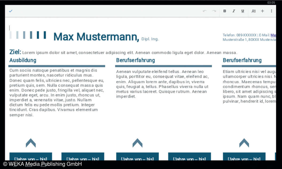 Office Apps für Android - 4 - Google Docs