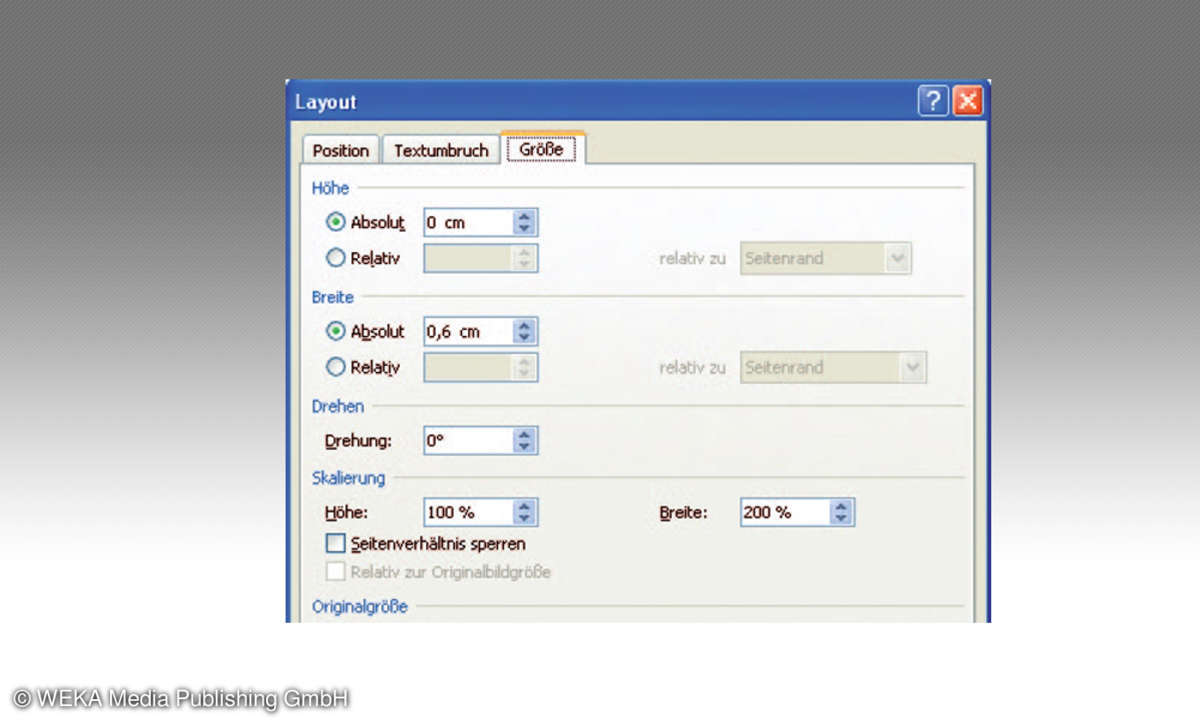 Falzmarken in Word erstellen