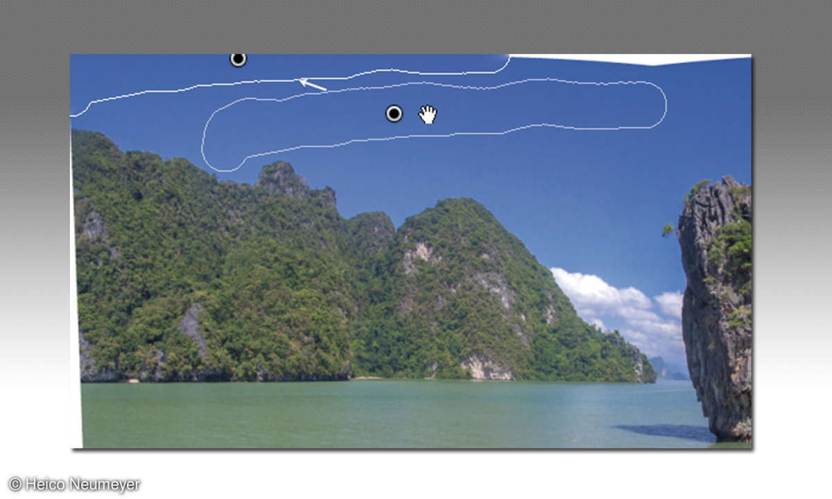 Lightroom Panorama Retusche