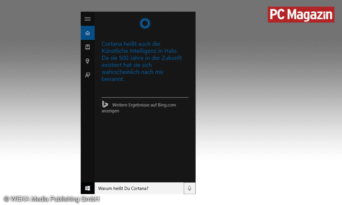 Windows 10: Cortana Witze und Antworten 01